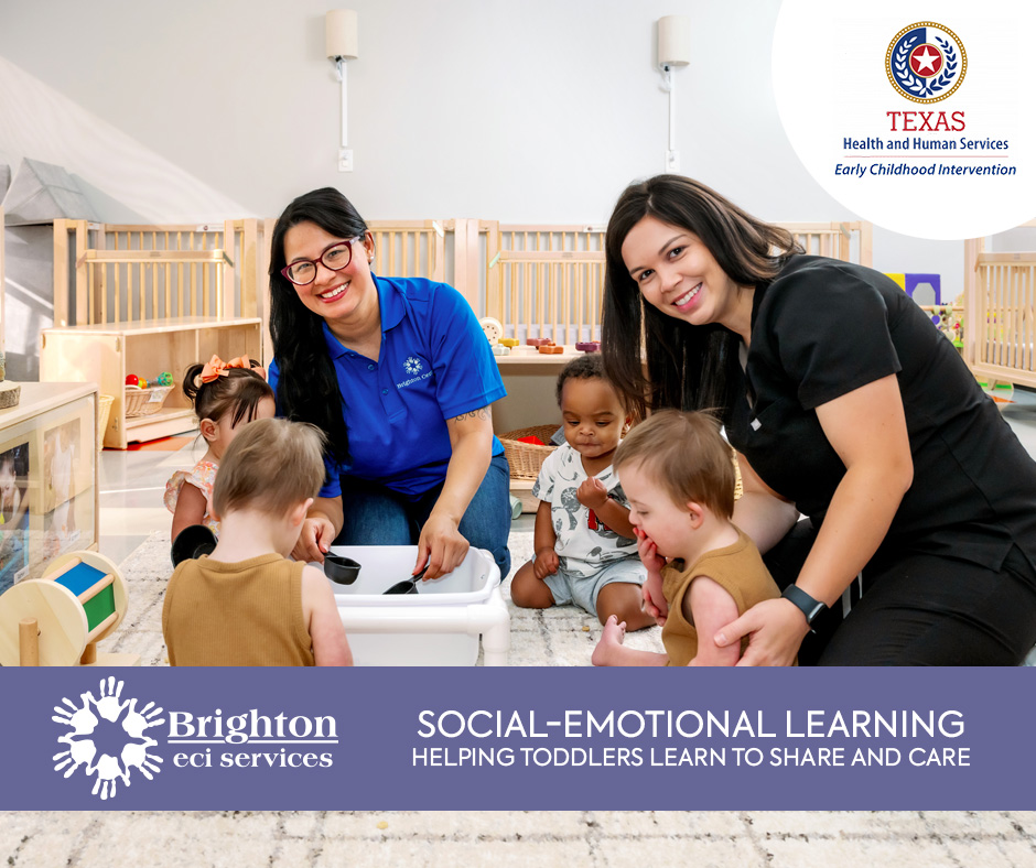 Social Emotional Learning - Helping Toddlers Learn How to Share and Care