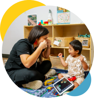 Brighton Early Intervention Specialist with Toddler